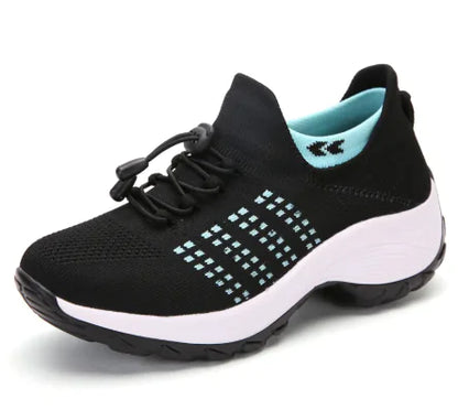 Women's Large-Size Breathable Sock Sneakers