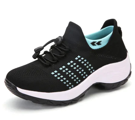 Women's Large-Size Breathable Sock Sneakers