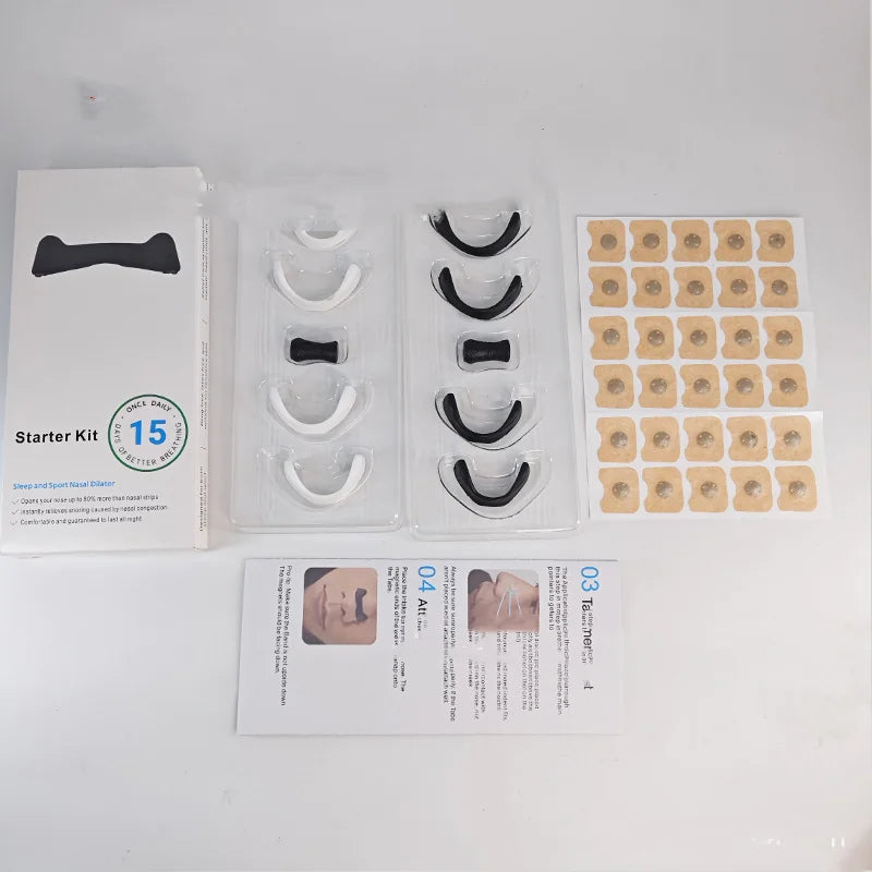 Magnetic Nasal Dilators Starter Kit - Anti-Snoring Sleep Aid