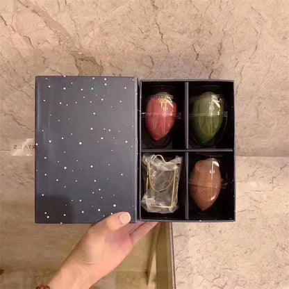 Korean Beauty Makeup Sponge Set - Dry & Wet Use (3 Pack)